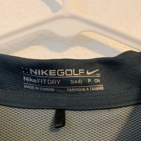 NIKE GOLF FIT DRY 2 POLO TOPS BUNDLE GRAY GREEN - Picture 3 of 8